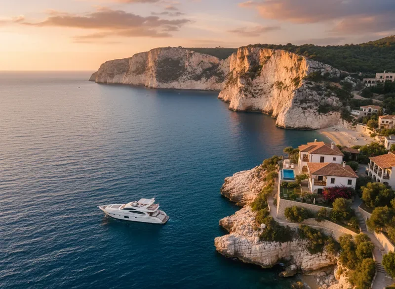 Mediterranean coastal luxury destination