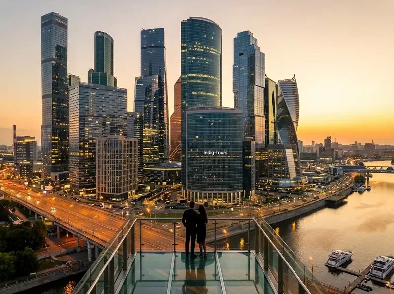 Contemporary city architecture